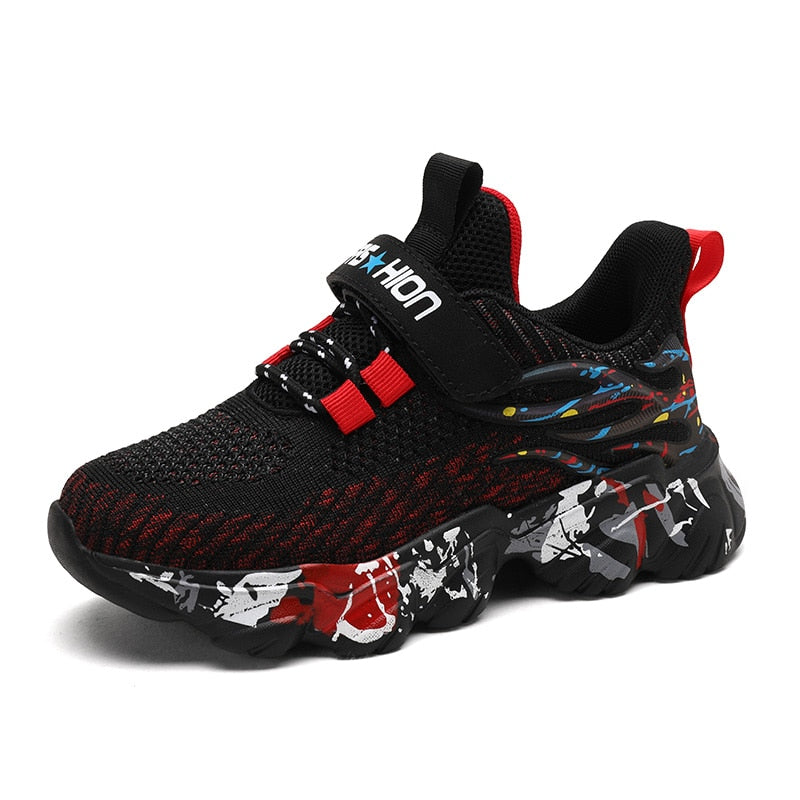 Shoes Boys Sneakers Knit Children Casual Sneakers