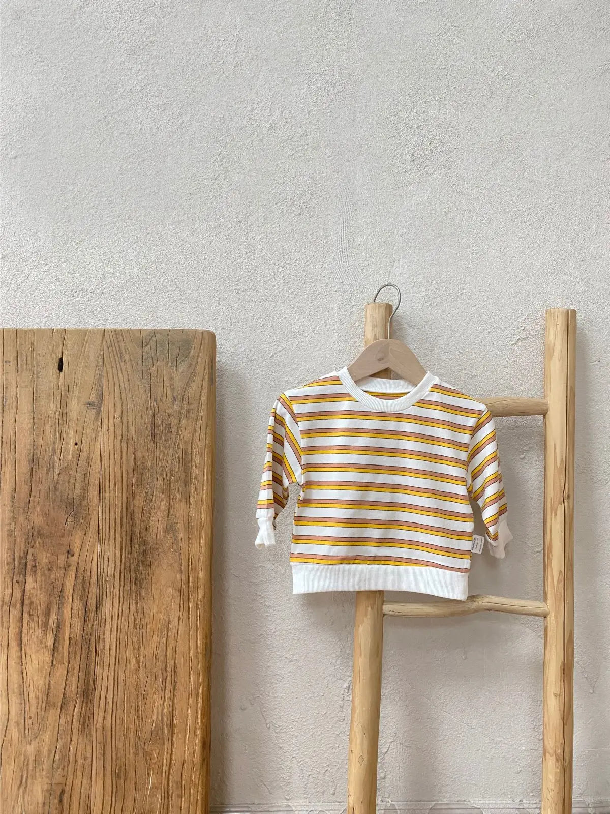Joseph Long Sleeve Striped Sweater
