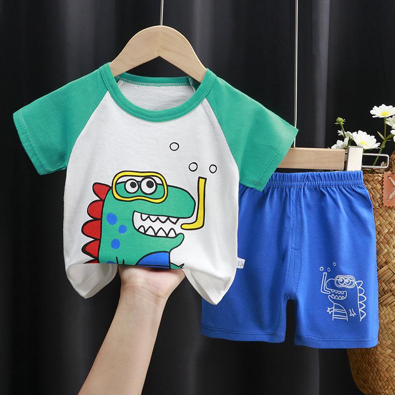 Ezequiel Summer clothing sets T-shirt design Suit - GuGuTon