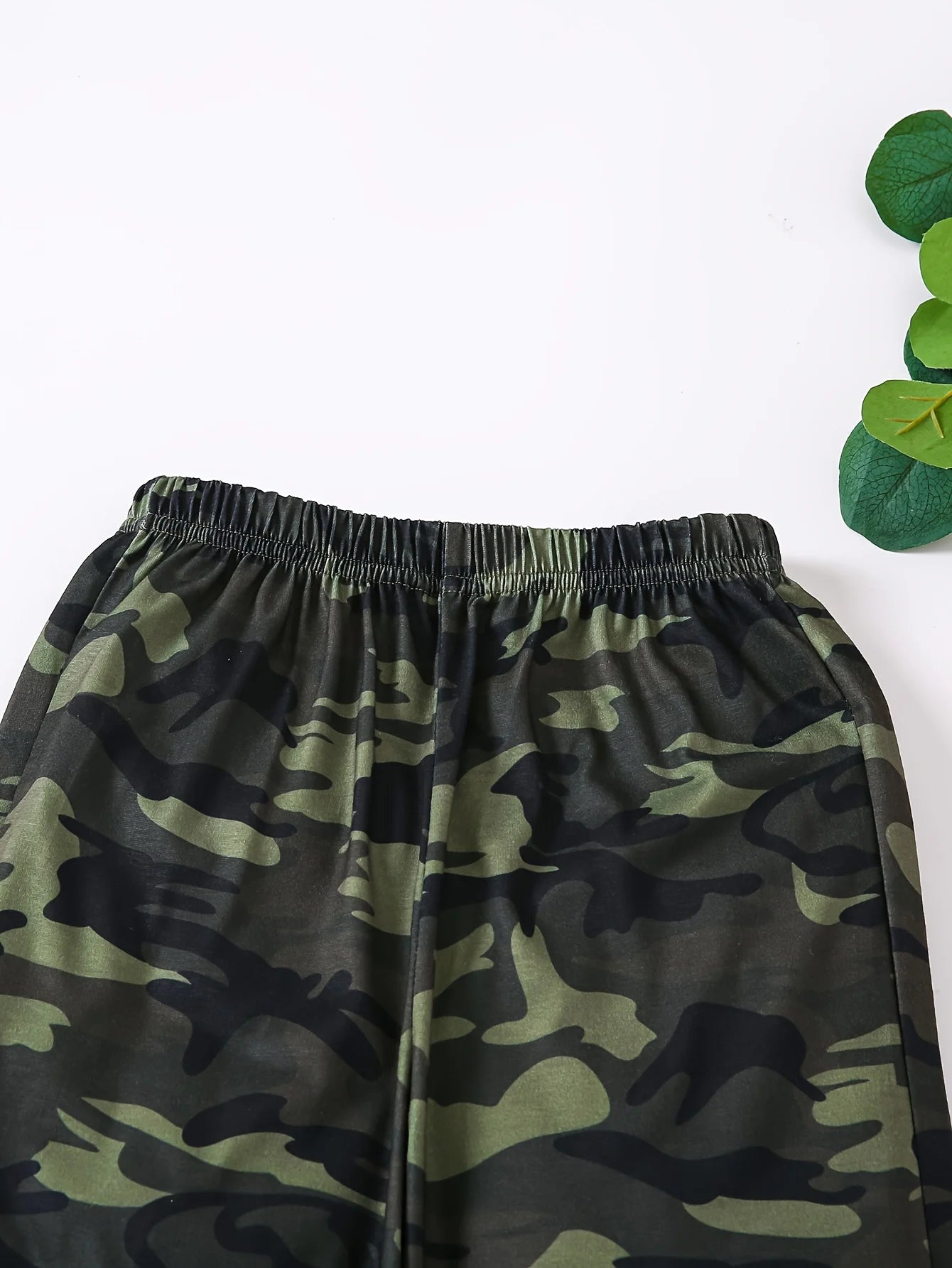 Adrián boy alphabet print spring autumn new camouflage