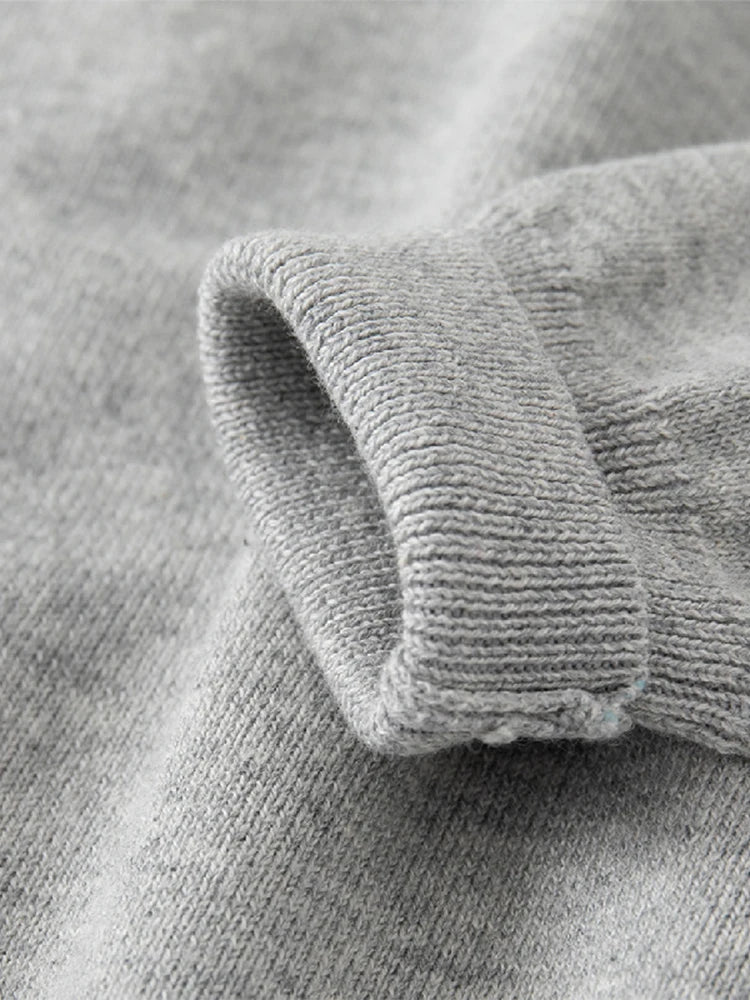 Ronald Solid Color Knitted Sweaters