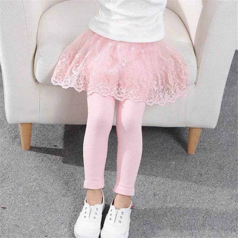 Annastacia Princess Baby Girls Leggings