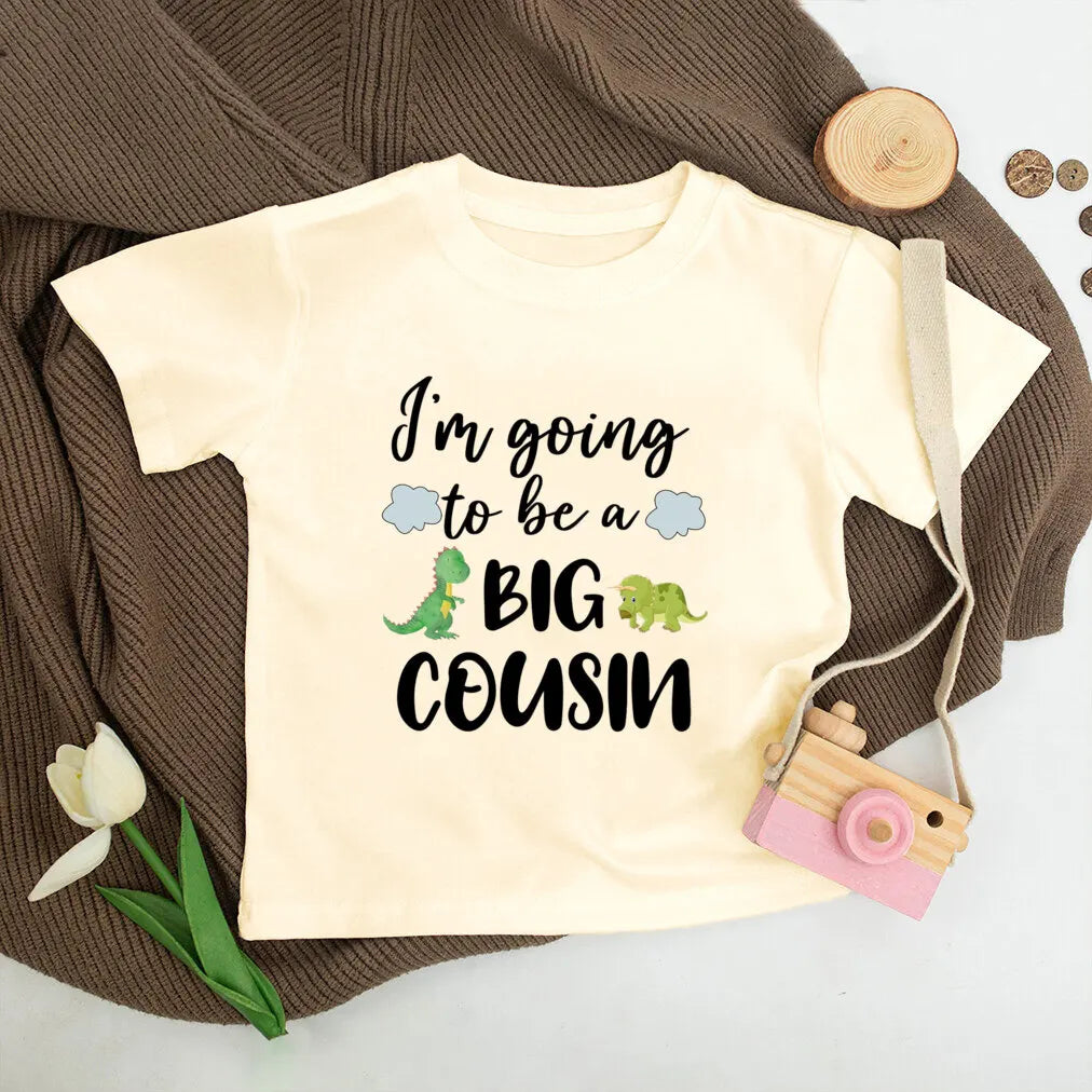 Liam Promoted To Big Cousin Print Tees