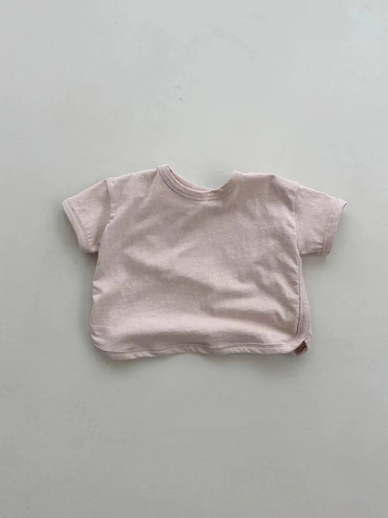Mateo Infant Cotton Short Sleeve Tees