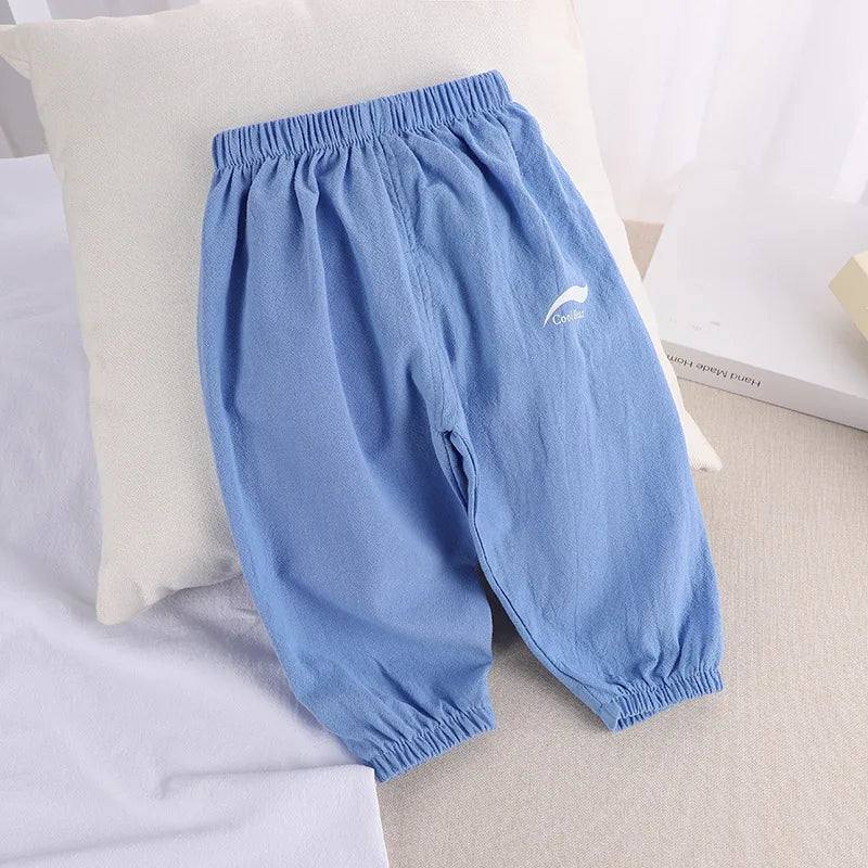 Iker Pants Summer Baby Air Conditioning Bloomers Boys