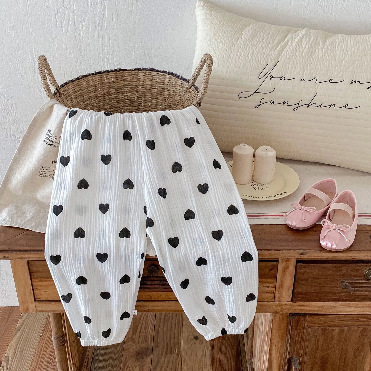 Elías Casual Harem Pants Spring Summer New Cute Soft Clothes Fashion