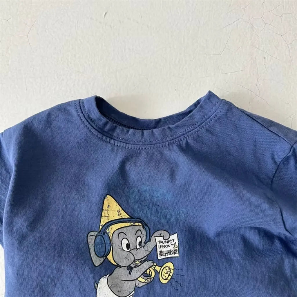 Yoscar Kids Summer Soft Cartoon Tees