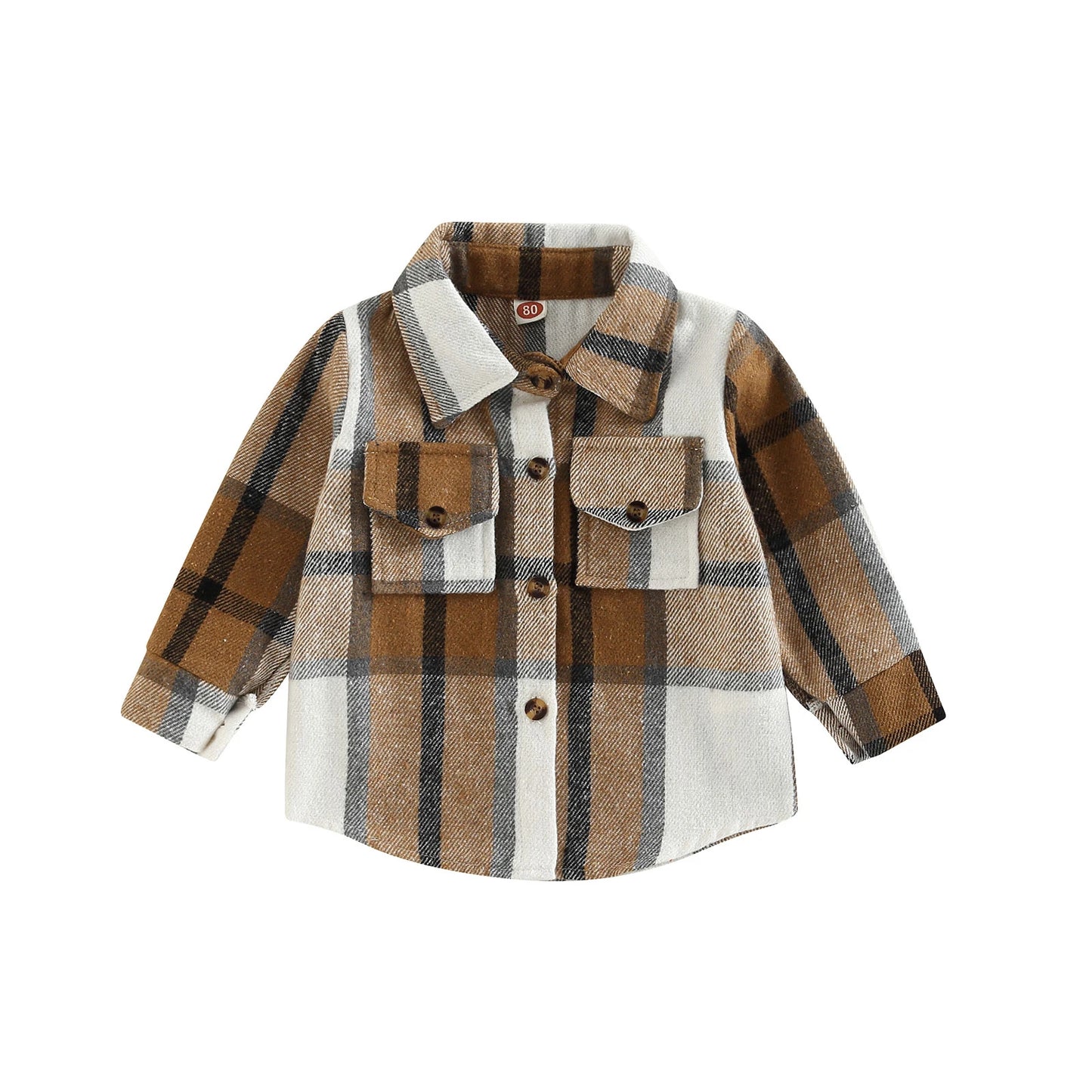 Albert Button Down Kids Long Sleeve Shirt