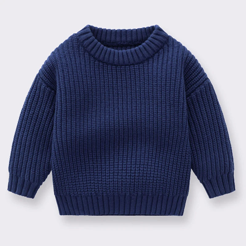 Tito Casual Chunky Cable Knit Baby Sweater