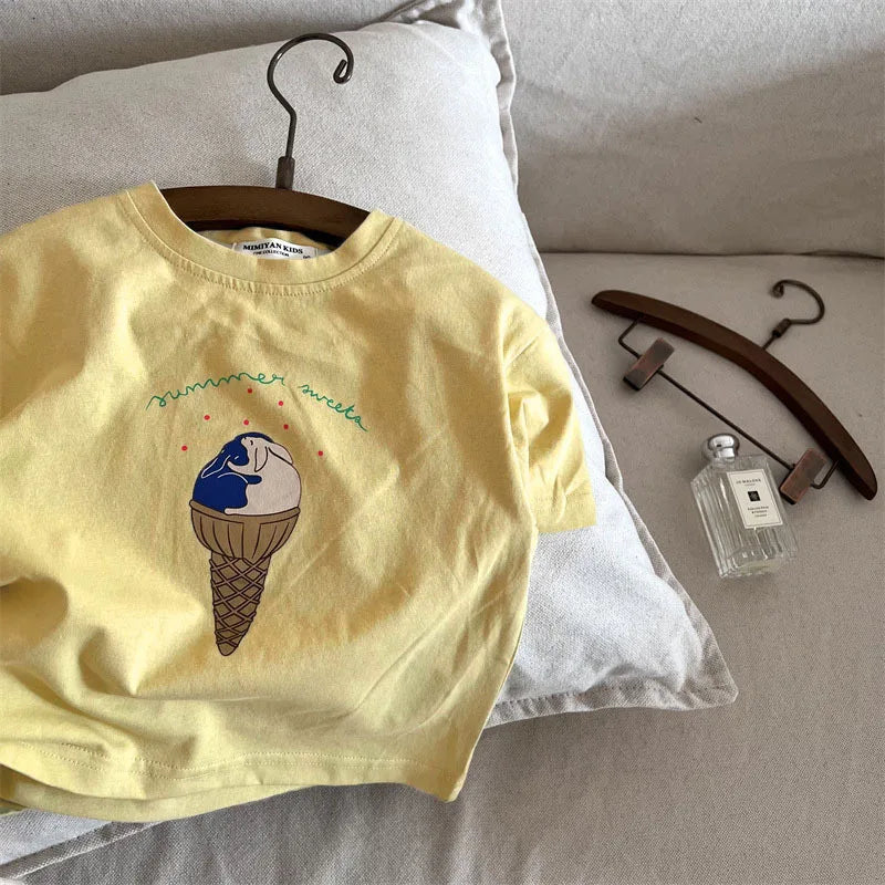 Carlos Cotton Cartoon Infant Toddler Tees