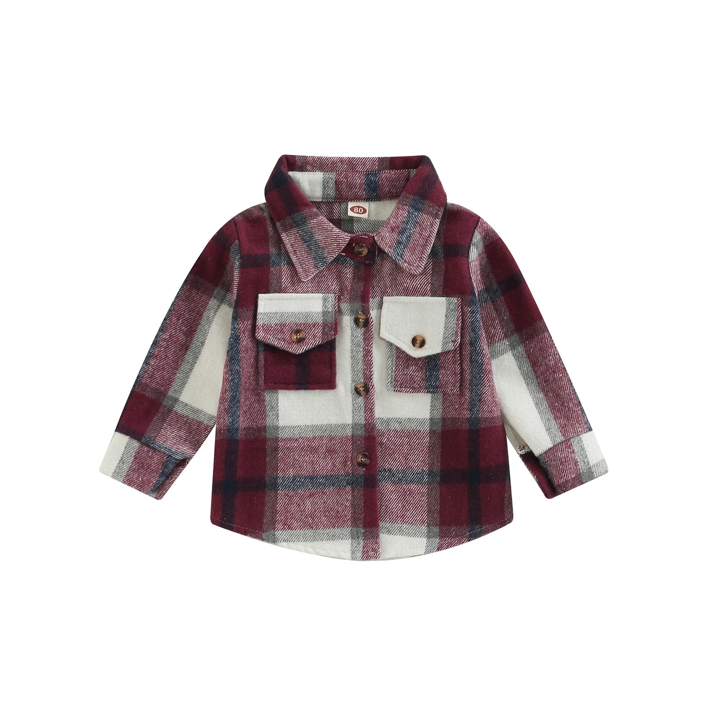 Albert Button Down Kids Long Sleeve Shirt