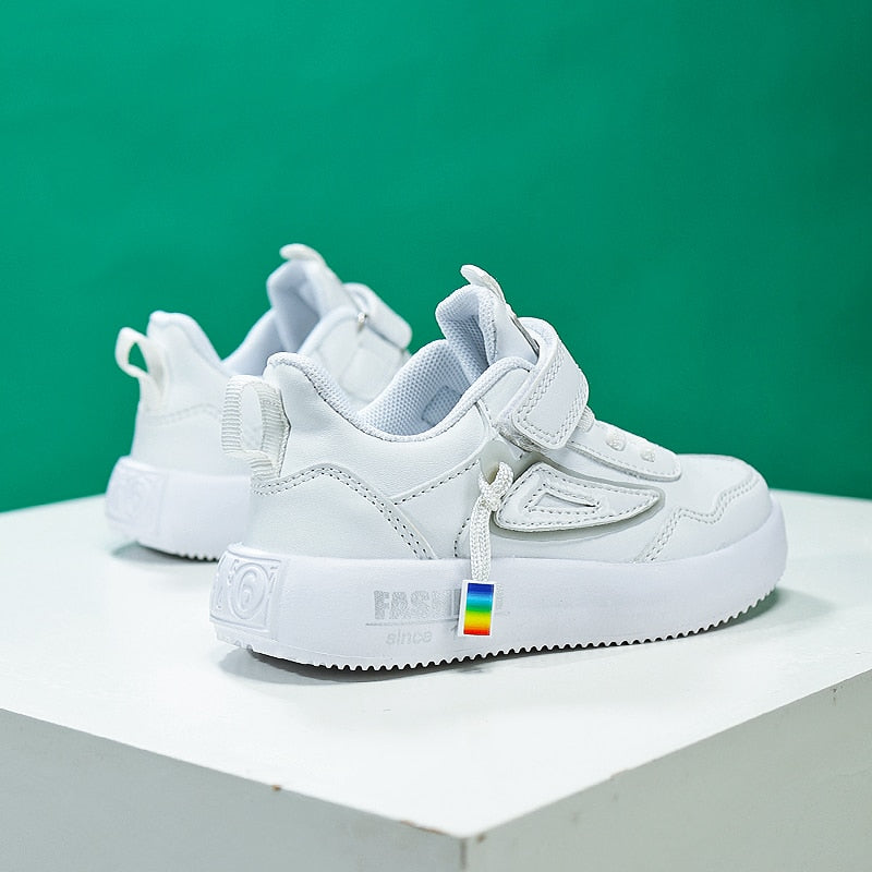 Shoes Rubber White Lightweight Children Boys Girls Sport - GuGuTon
