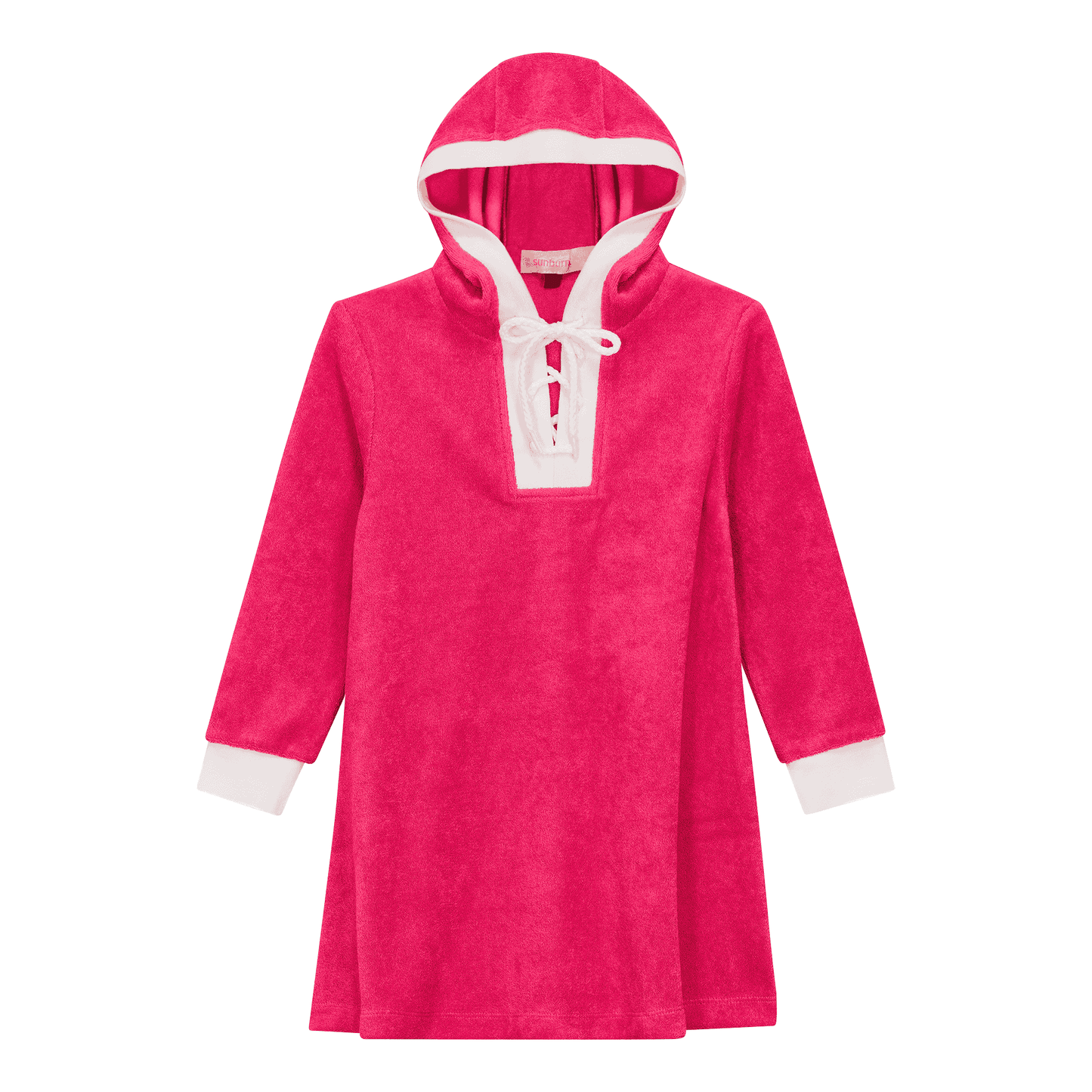 Cotton Terry Hoodie Dress