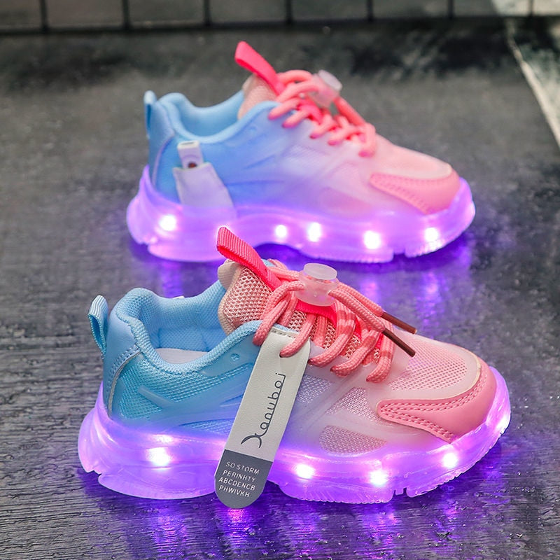 Shoes Boys Lighted Sneakers LED Sexy