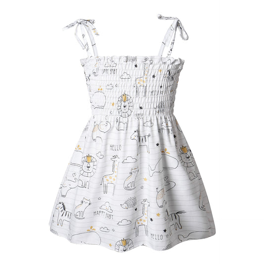 Gisela Splicing Summer Dresses child Outfits Beach Clothes - GuGuTon