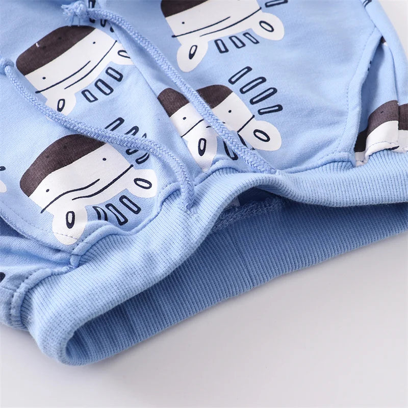 Cain Summer Boys Shorts Animals Print Waist elastic
