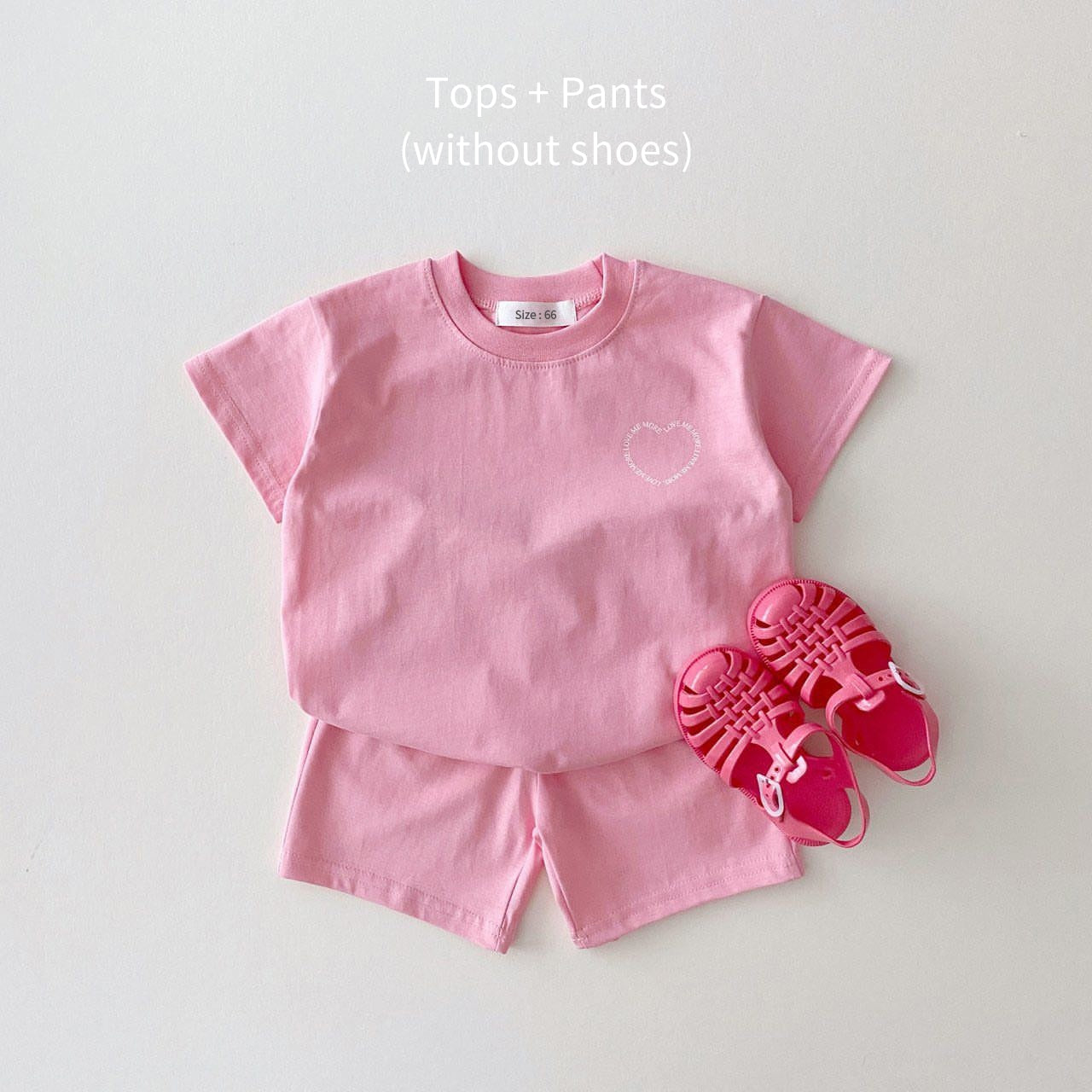 JOSH Summer Embroidered Bear T-shirts + Casual Shorts - GuGuTon