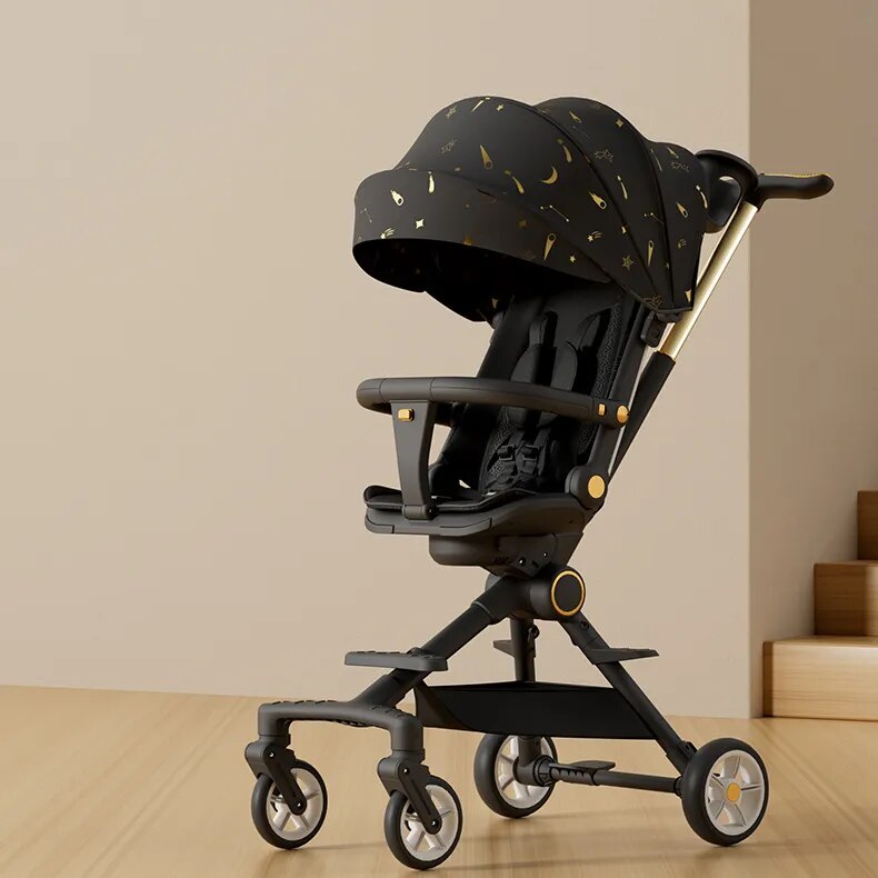 Baby stroller walking boy and girl baby two-way