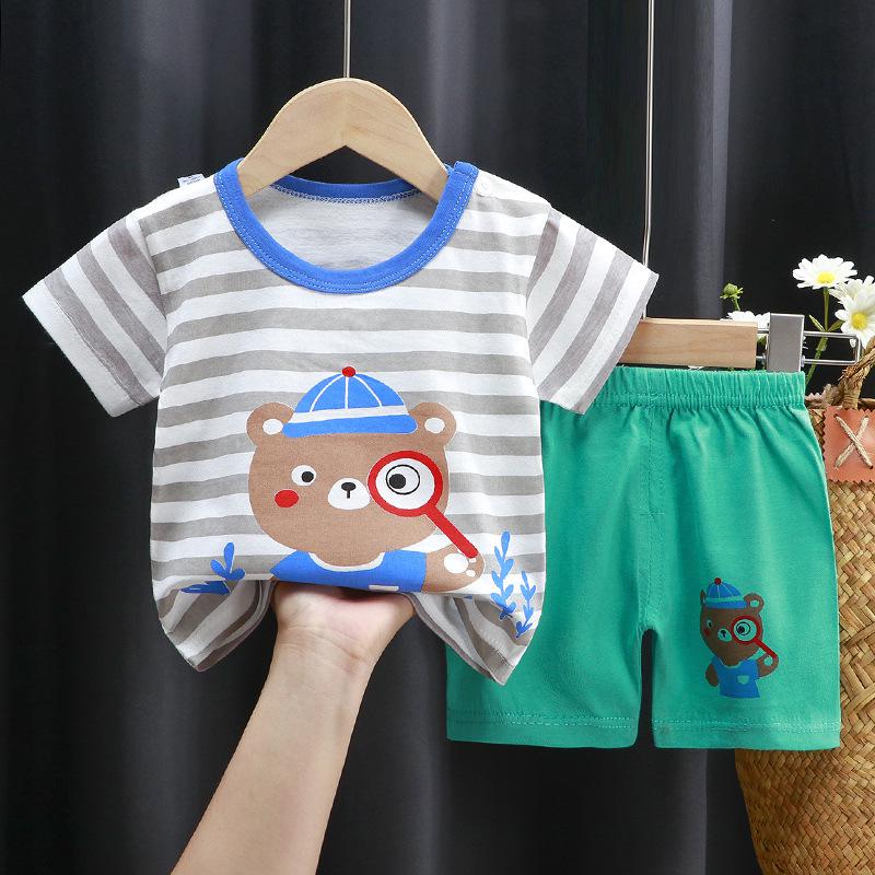 Ezequiel Summer clothing sets T-shirt design Suit - GuGuTon