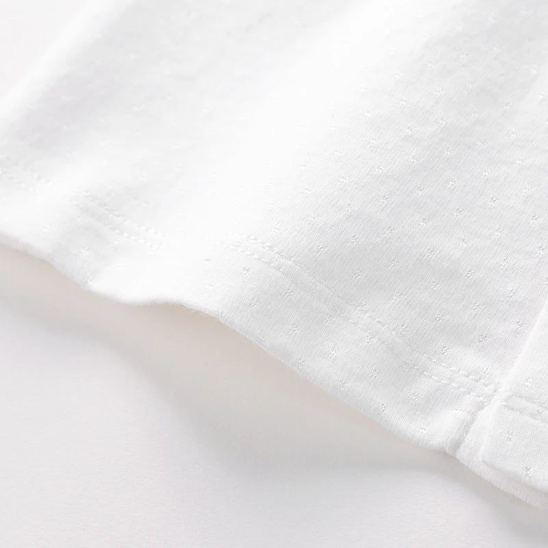 Noa Delicate Infant White Toddler Long Sleeve Fall Spring