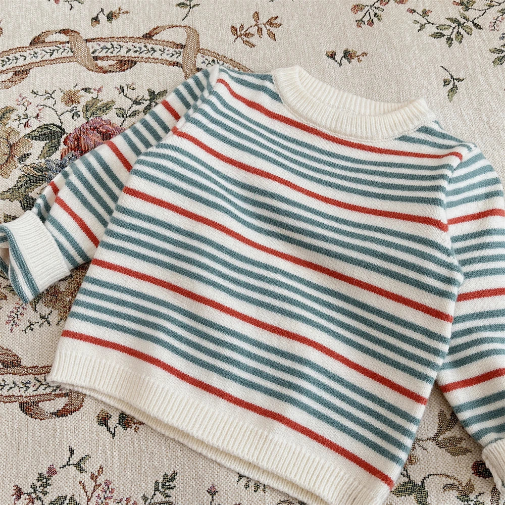 Mathew Colorful Elastic Long Sleeved Sweater