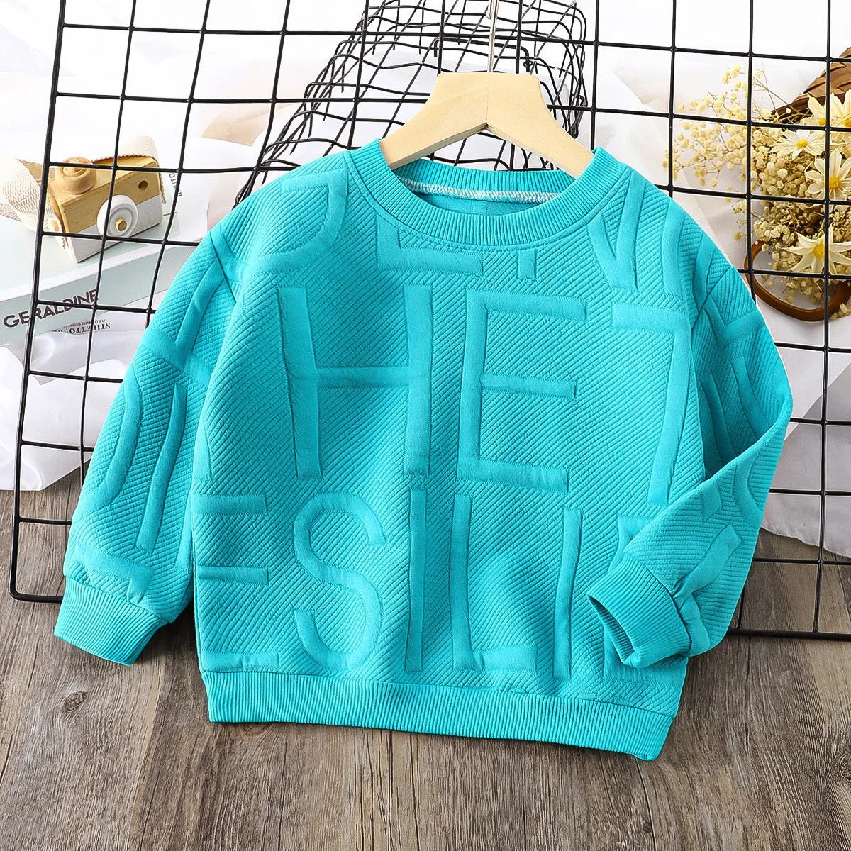 Saul Cotton Toddler Casual Pullover Sweater