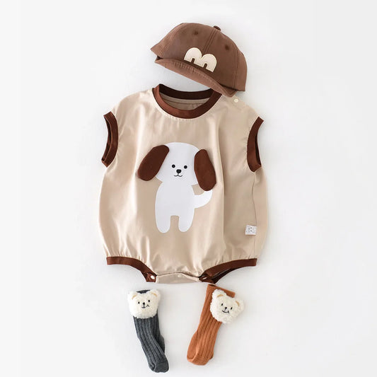 Doggy Print Bodysuit