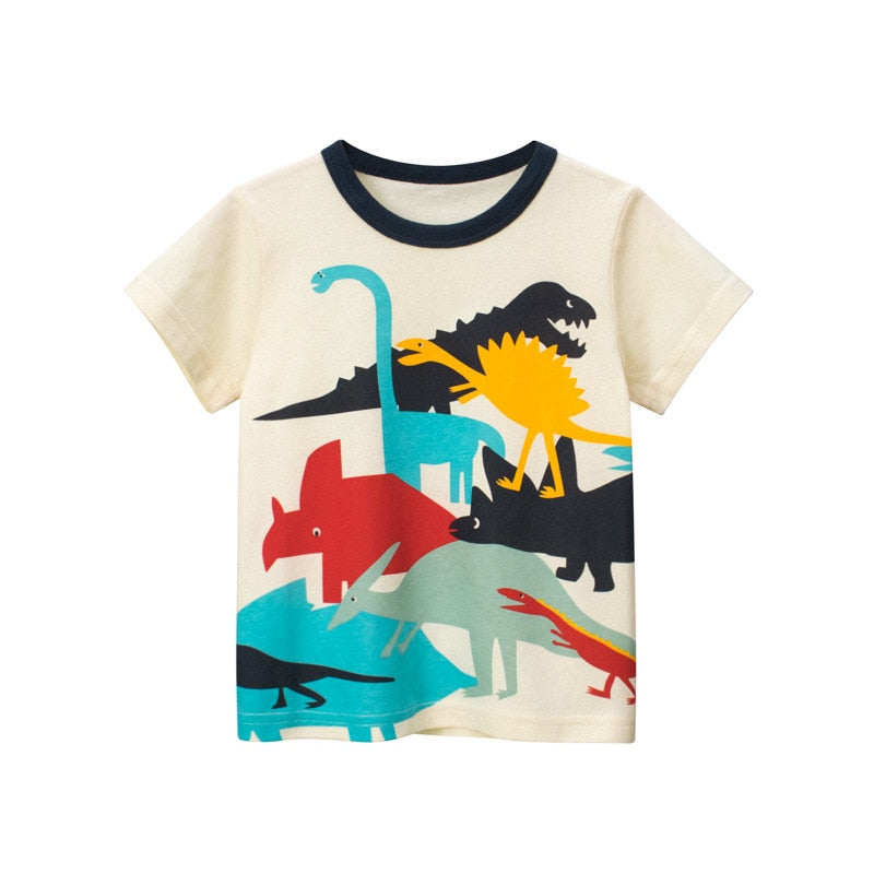 Jaimico for Kids Shirts Baby Sleeve Full Print Toddler Cotton - GuGuTon