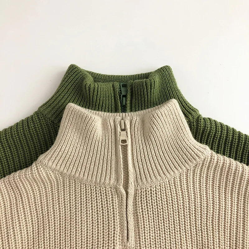 Milan Collar Kids Clothes Sweater