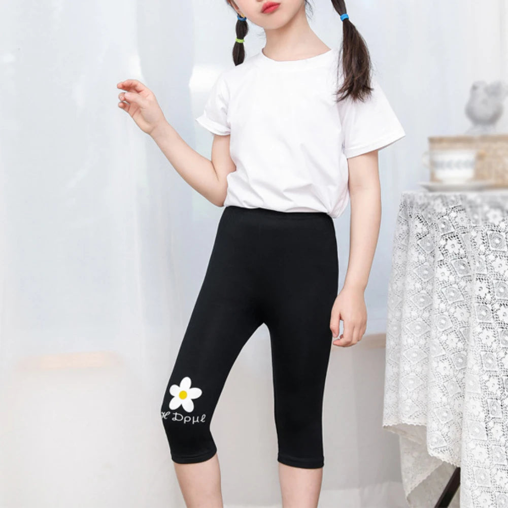 Adhara Flower Print High Leggings