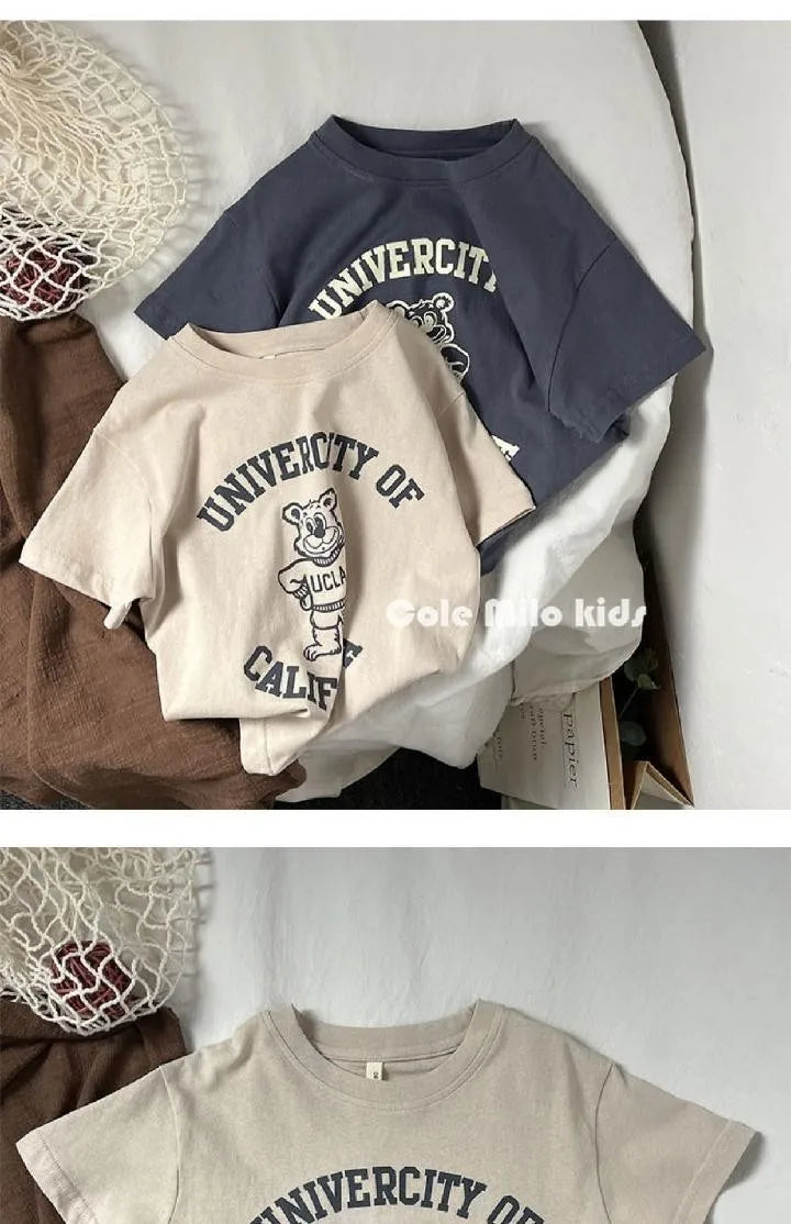 Carmen Cotton Kids T-shirt Summer Clothes Sleeved Tops Tees Children Costume