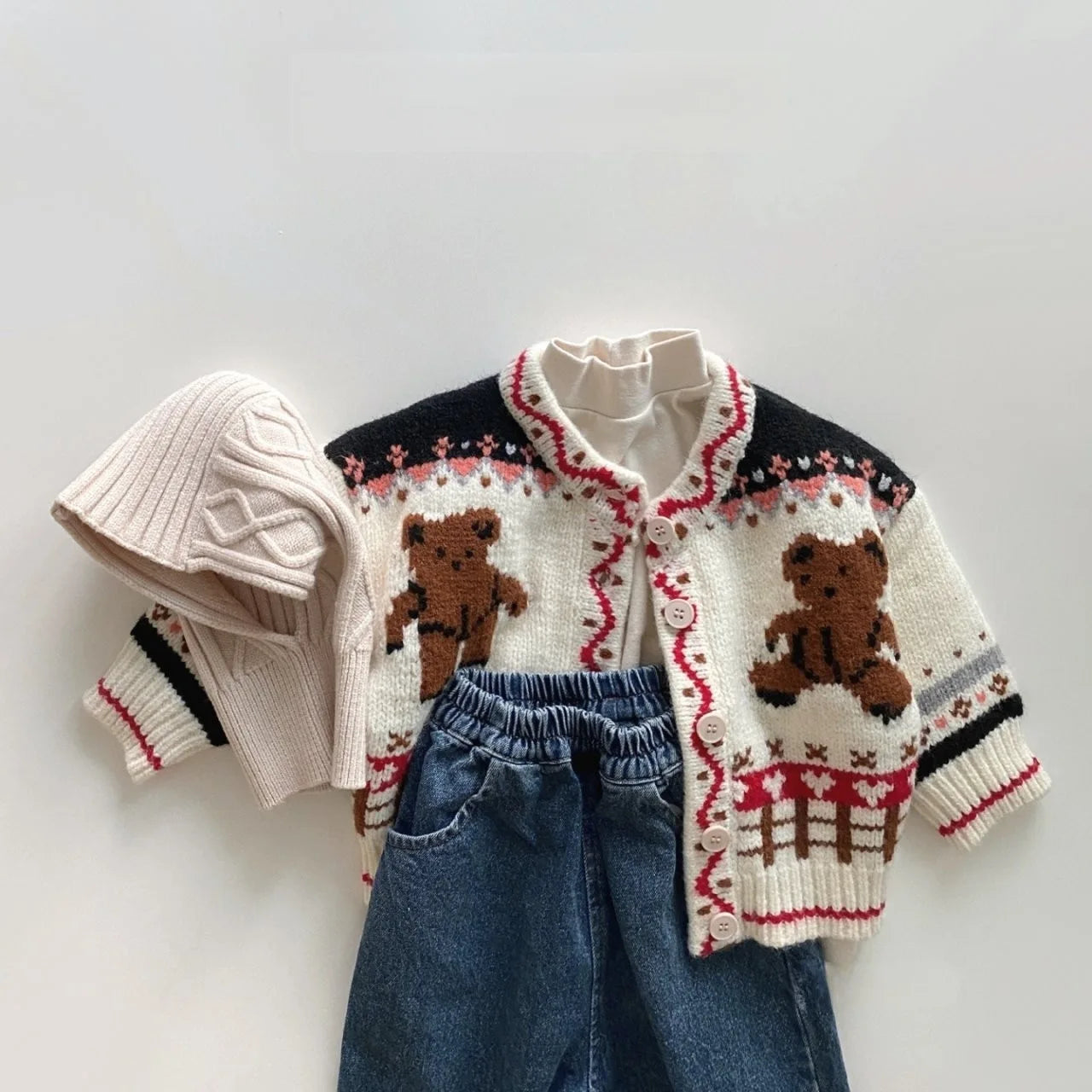 Simon Korean Children Knitted Sweater