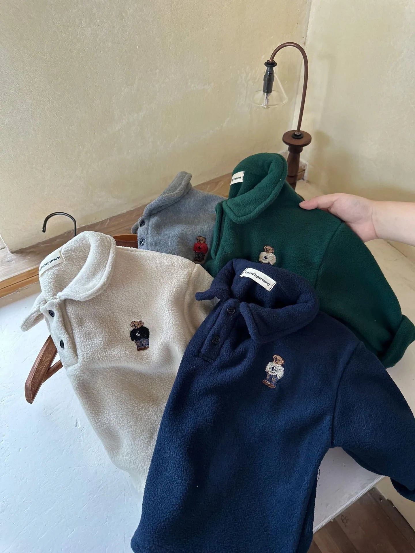 Wester New Baby Warm Fleece Sweater