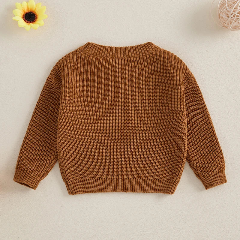 Rick Long Sleeve O Neck Truck Sweater