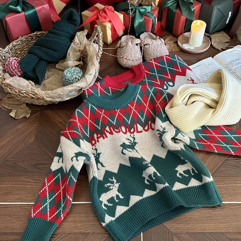 Mateo Winter Children Boys Christmas Sweater