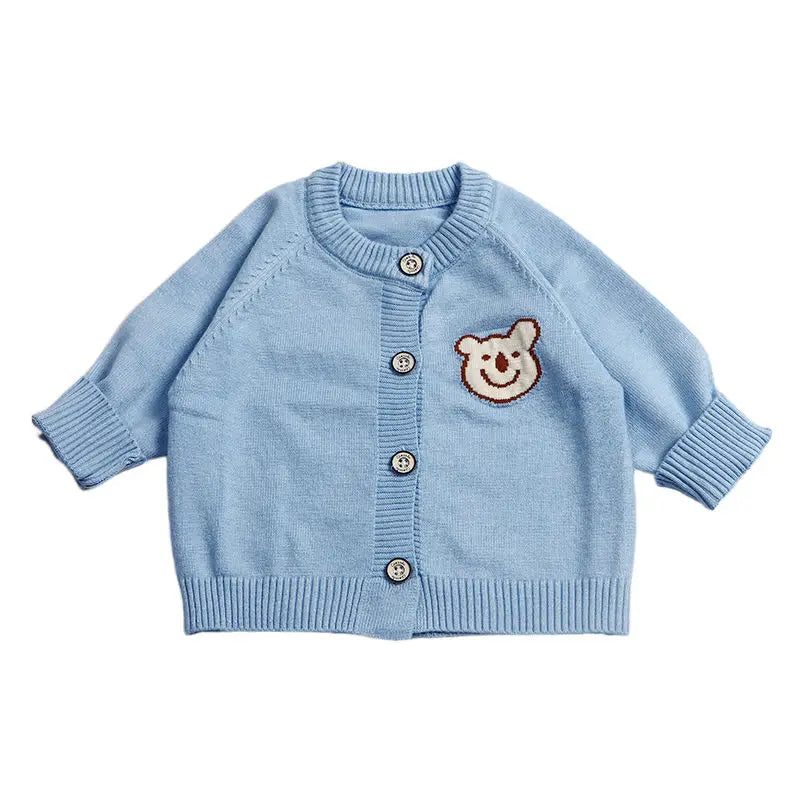 Leo Knitted Infant Long-sleeved Sweater
