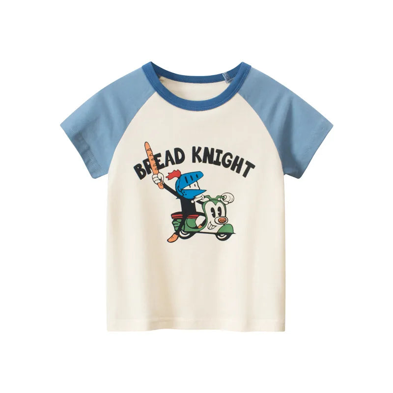 Mateo Cotton Short Sleeve Infant Tees