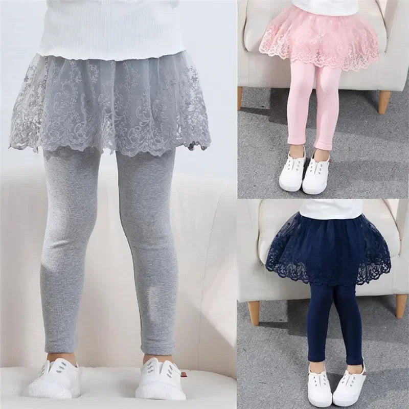 Annastacia Princess Baby Girls Leggings