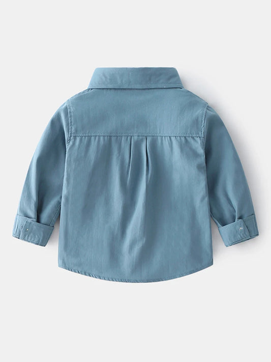 Marlon Fashion Candy-Colored Shirt - GuGuTon baby store - Baby Fashion - Toddlers Outfits - Babies Outfits - Toddler Clothes - Kids Clothing - Newborn Clothes - Newborn Wear - Kids Wear - Trending Clothes - Trending Outfits - Fall Fashion - Winter Fashion - Girls Clothes - Boys Clothes - Babies Wear - Kids Accessories - KidsWear - Summer Clothes - Summer Fashion - Summer Trend - Falls Sweaters - Tops - Bottom - Jeans - Blouse - Dresses - Newborn Dresses - Toys