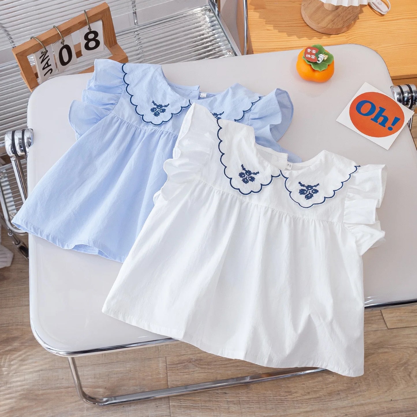 Alejandra Summer New Middle and Small Children Loose Version of