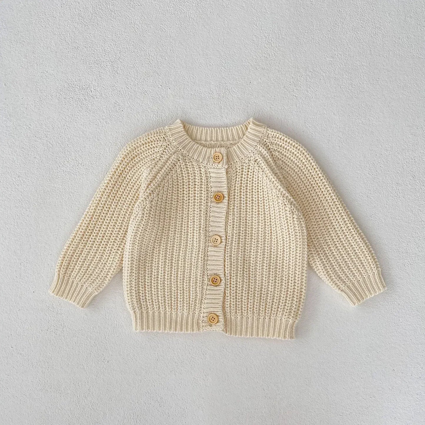 Gido Knitted Long-sleeved Coat Sweater