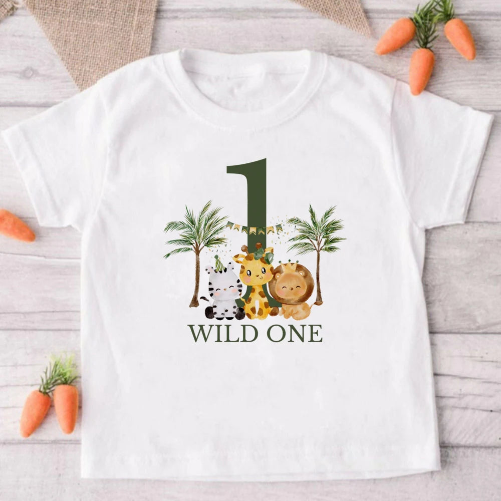 Noah Party Outfits Toddler Short Sleeve Tees