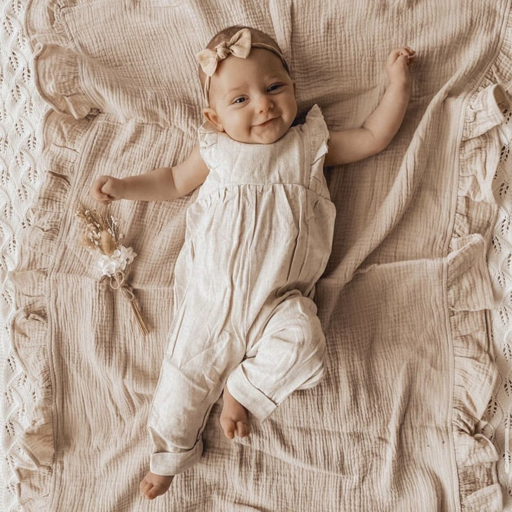 Dylan Newborn baby blankets, cotton accessories to cover
