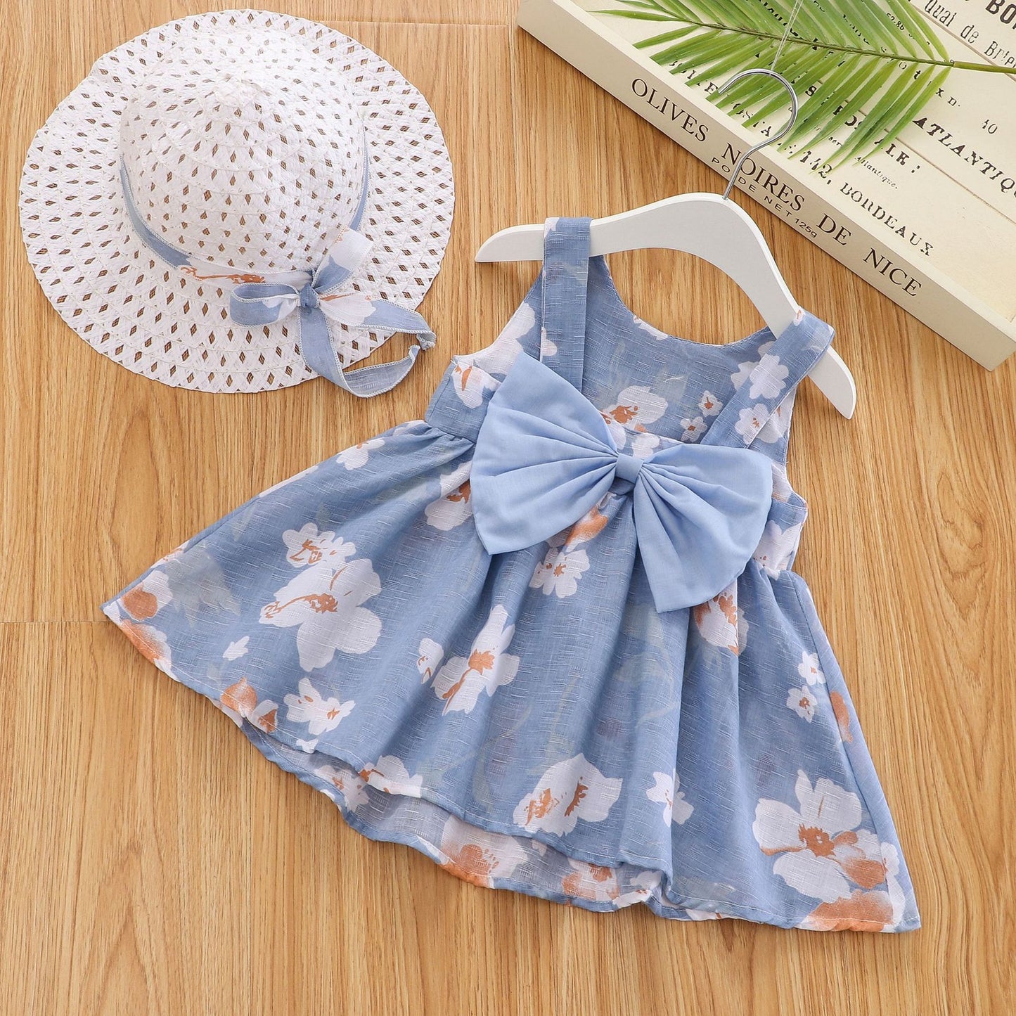Jade Girls Embroidery Dresses Summer Princess Sleeve - GuGuTon