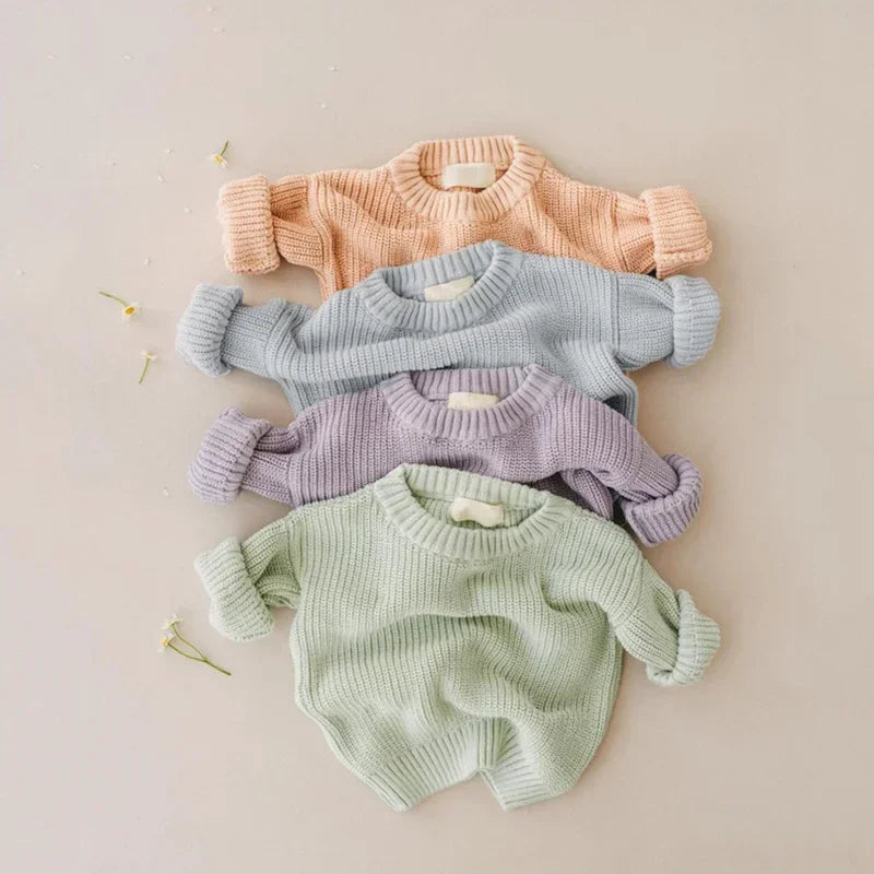 Diego Infant Long Sleeve Basic Sweater