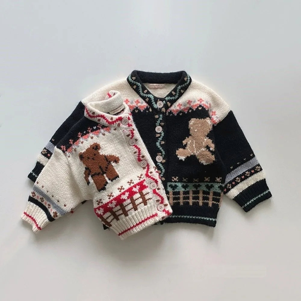 Simon Korean Children Knitted Sweater
