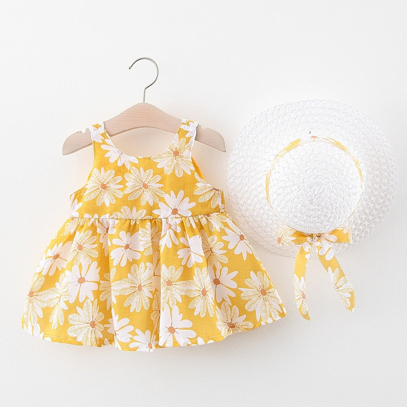 Jade Girls Embroidery Dresses Summer Princess Sleeve - GuGuTon