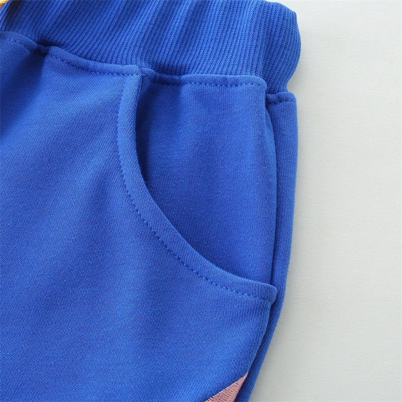 Marcos Rockets Star Embroidery Shorts For Boys