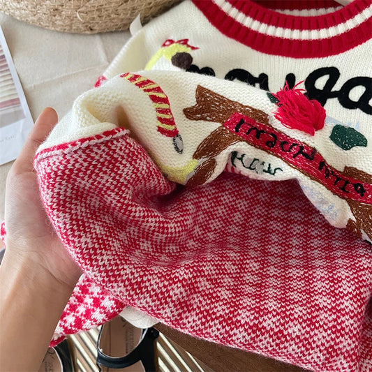 Brady Autumn Winter Mom And Daughter Sweater - GuGuTon baby store - Baby Fashion - Toddlers Outfits - Babies Outfits - Toddler Clothes - Kids Clothing - Newborn Clothes - Newborn Wear - Kids Wear - Trending Clothes - Trending Outfits - Fall Fashion - Winter Fashion - Girls Clothes - Boys Clothes - Babies Wear - Kids Accessories - KidsWear - Summer Clothes - Summer Fashion - Summer Trend - Falls Sweaters - Tops - Bottom - Jeans - Blouse - Dresses - Newborn Dresses - Toys