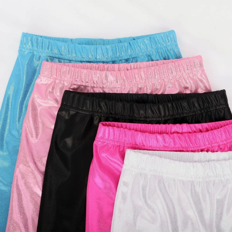 África Bright Solid Leggings